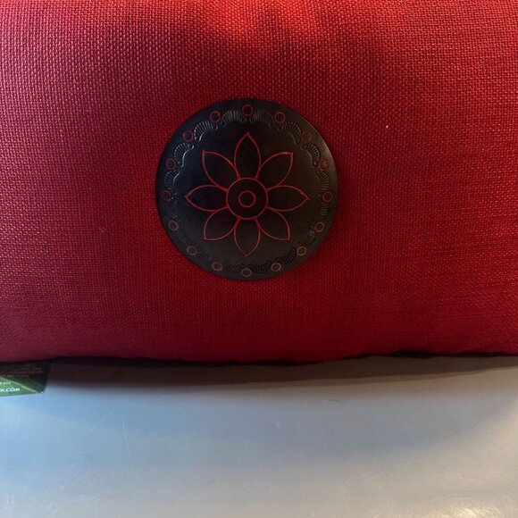 Elaine Smith Inconceivable Outdoor Jeweled Flower Decorative Pillow Rectangle - Picture 5 of 16